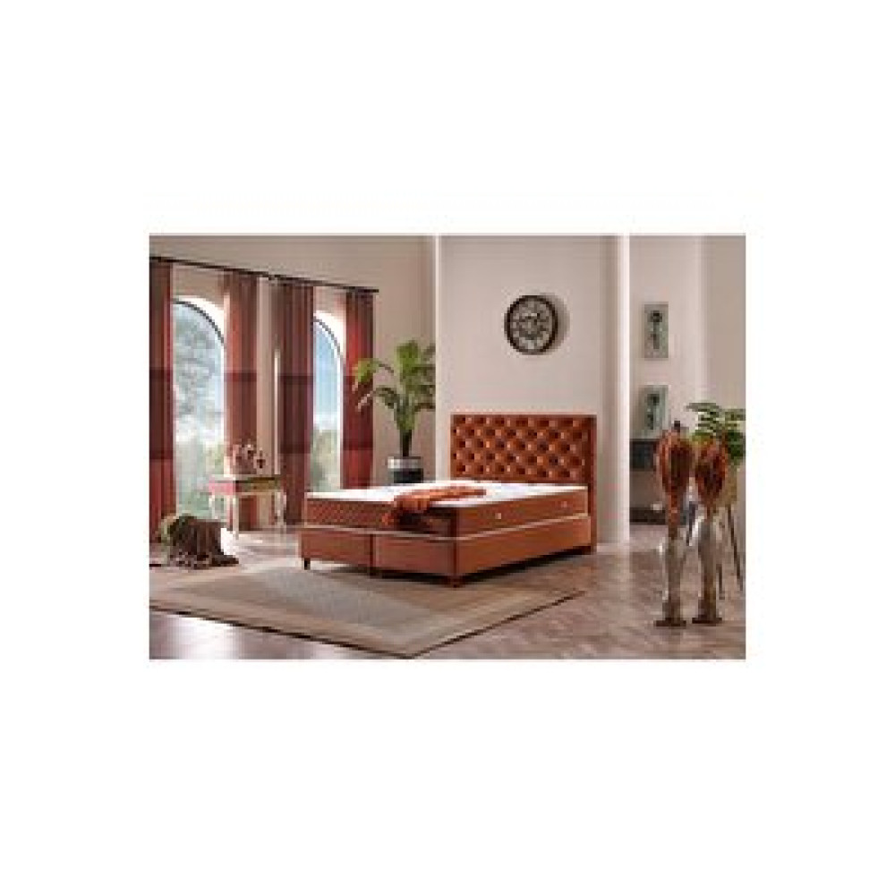Beehanem Çift Kişilik 150x200 Mercan (baza+başlık+yatak) 3lü Set Baza Fiyatı