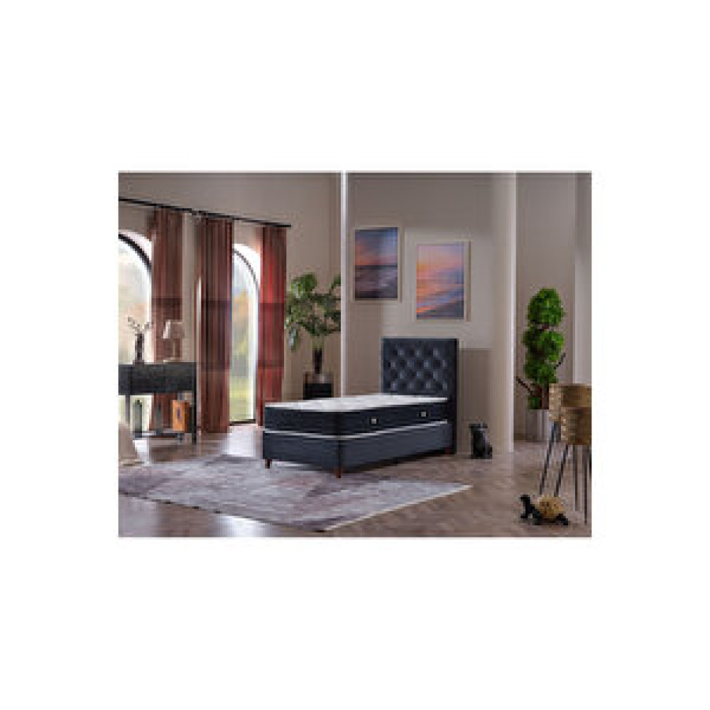 Beehanem Tek Kişilk 90x190 Mercan (baza+başlık+yatak) 3lü Set Baza Fiyatı