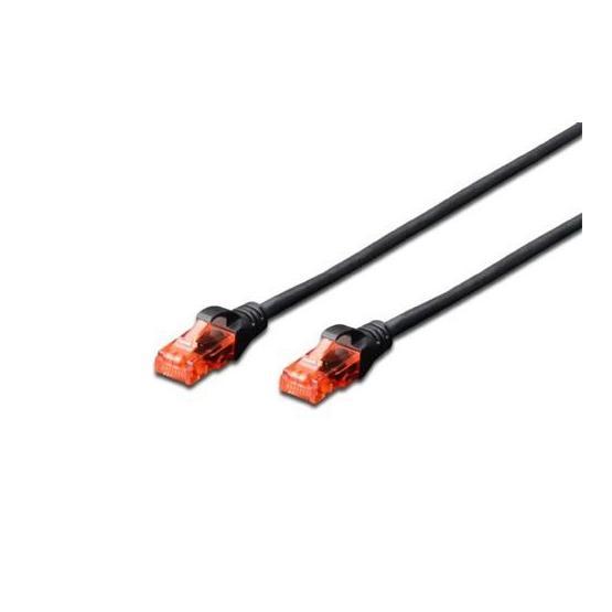 Beek BC-U6010BL Siyah 1 m Patch Kablo