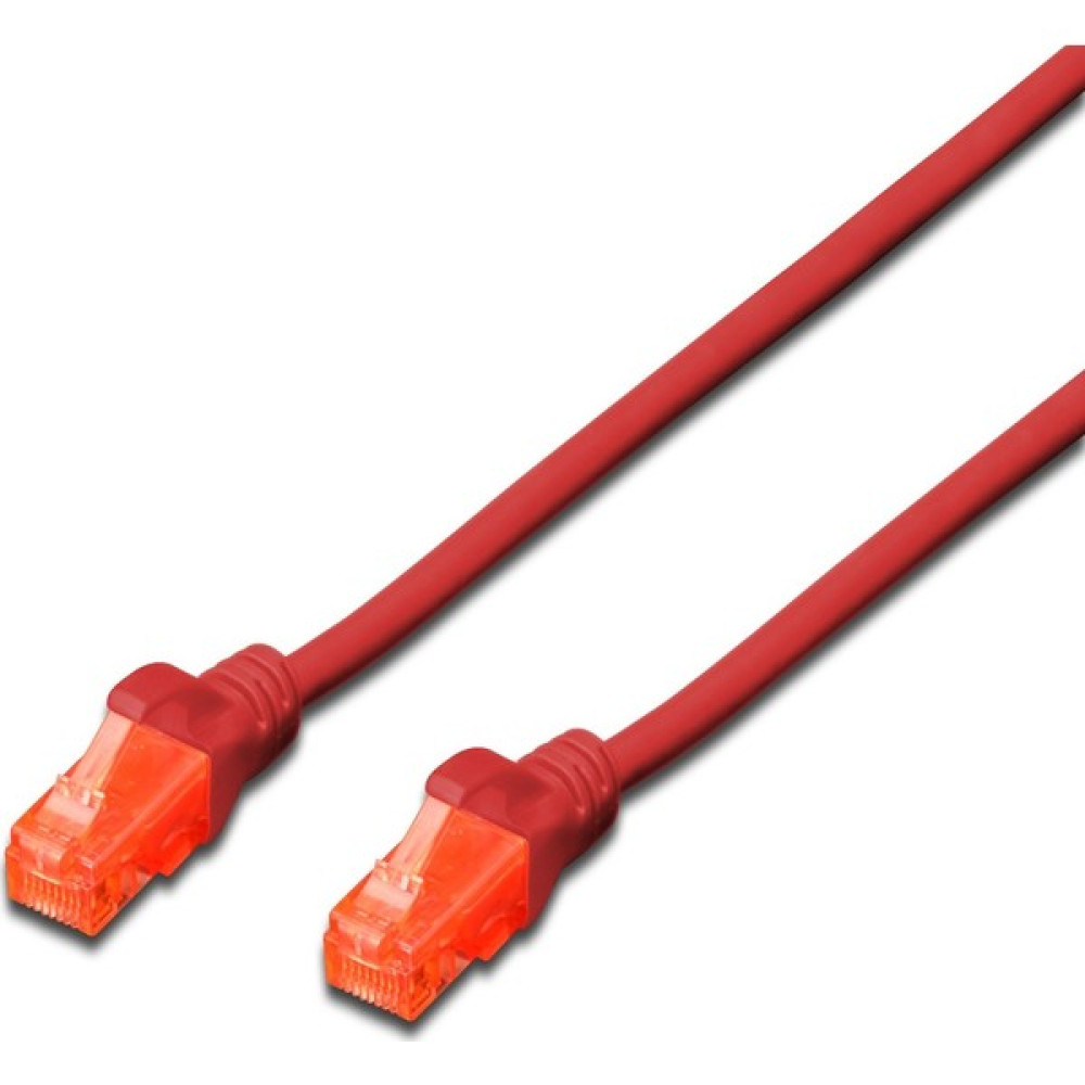 Beek CAT. 6 Patch Kablo UTP AWG 26 1 m - Kırmızı Ağ / Network Kablosu Fiyatı