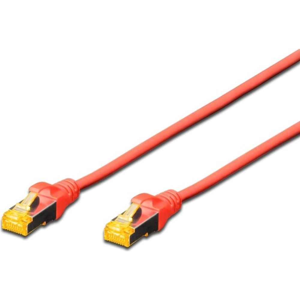 Beek Cat 6A Sftp/pımf (Pairs In Metal Foil) Patch Kablosu, Lszh, 10 Metre, Awg 26, Kırmızı Renk Ağ / Network Kablosu Fiyatı