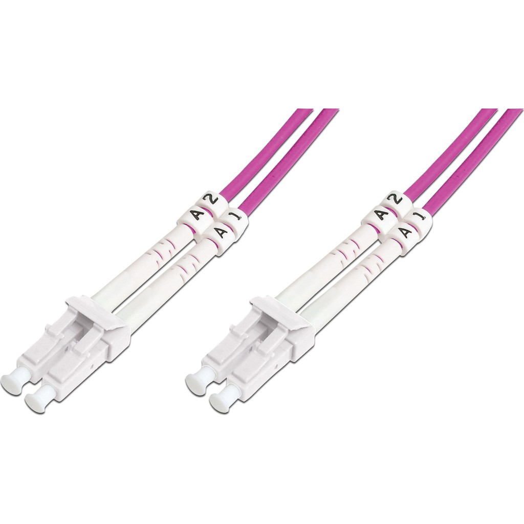Beek LC-LC Fiber Optik Patch Kablo 1 m Multimode 3.0mm Duplex 50/125 Om 4 Diğer Fiyatı