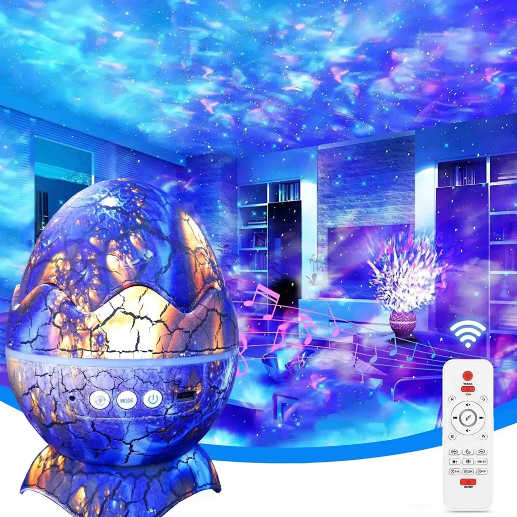 Beemen Dinazor Yumurta Model Star Galaksi Işıkları Lazer Projektör Parti Lambası Bluetooth Uzaktan Kumanda TV Aksesuarları Fiyatı