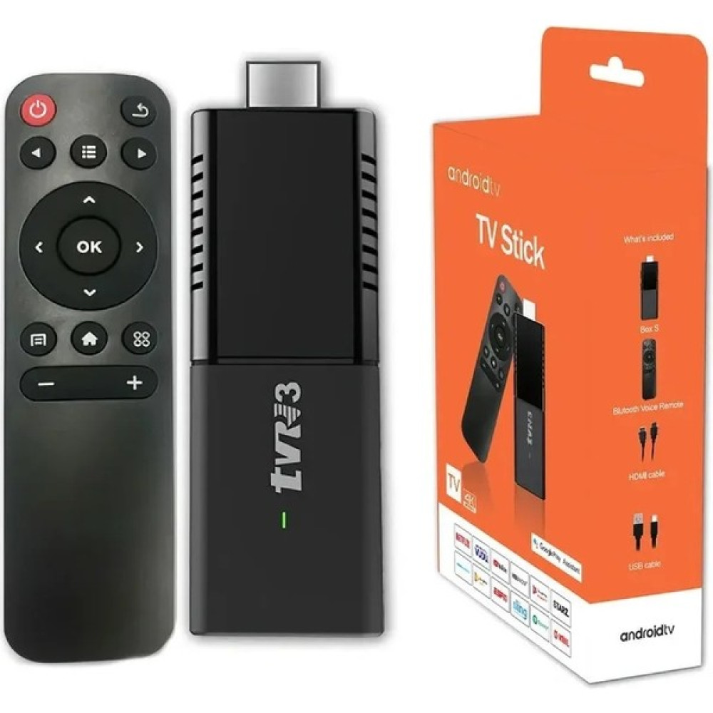 Beemen Tvr3 Box S Tv Stick Android Box 4K Android 13 Sürüm 2gb Ram 16GB Hafıza Wifi 2.4 Android Tv Ev Sinema Receiverları Fiyatı