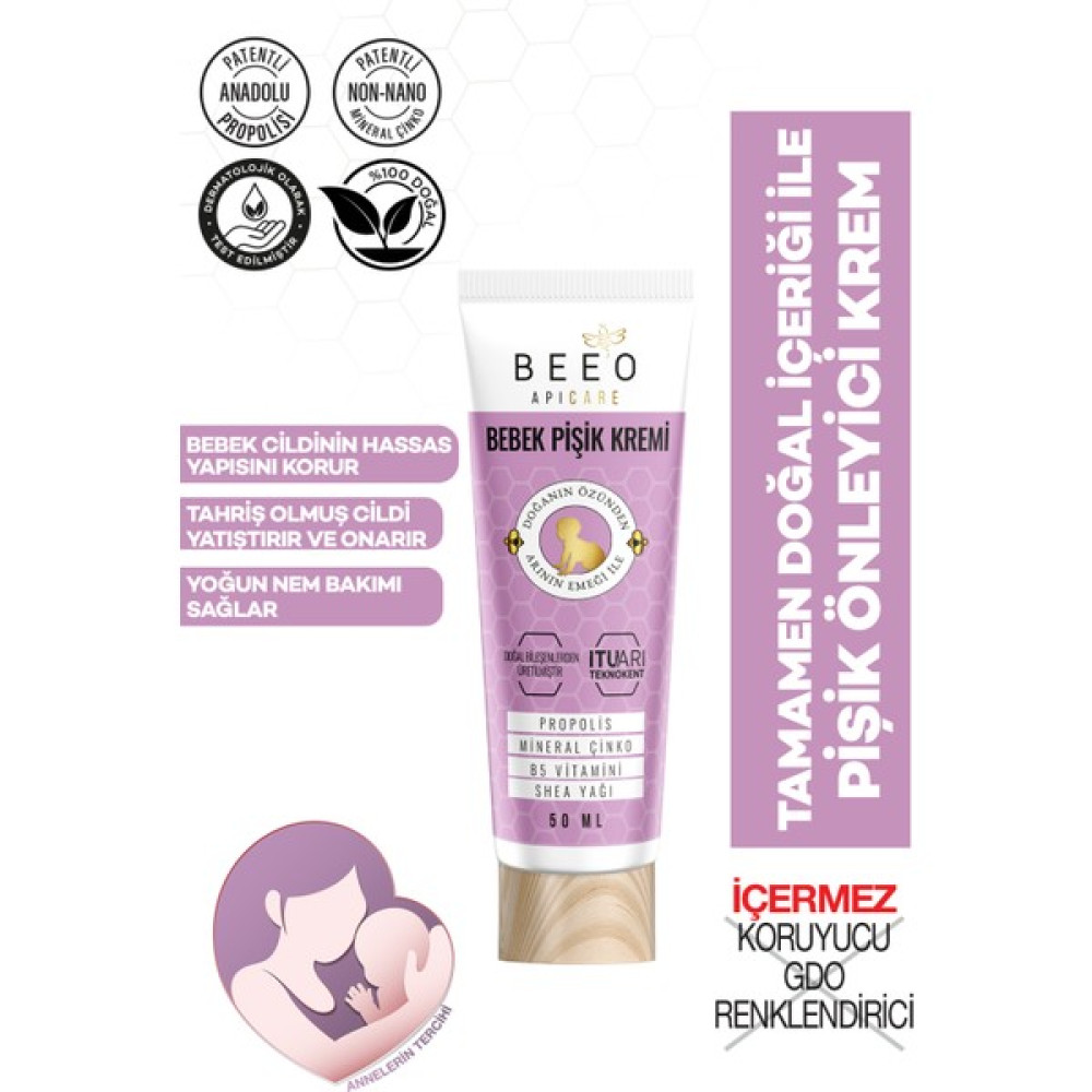 Bee'O Apibaby Propolisli Pişik Önleyici Krem Pişik Önleyici Krem Fiyatı