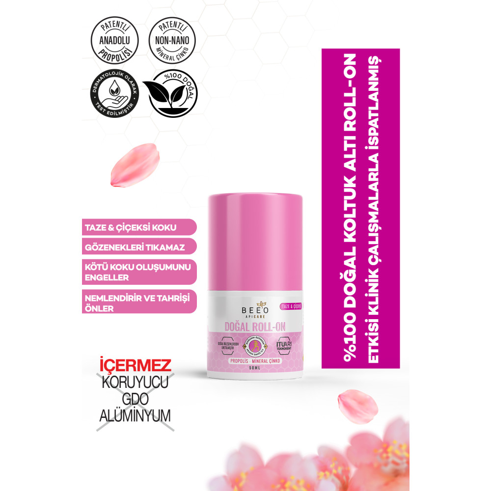 BEEO Apicare Propolisli Roll-on Deo Kadın 50 ml Roll-Onlar Fiyatı
