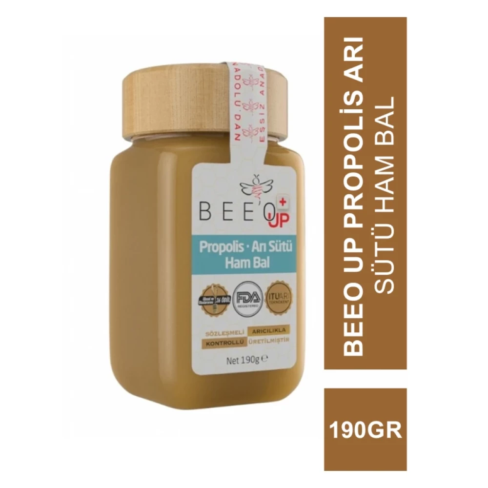 Beeo Up Propolis Ari Sutu Ham Bal - Yetiskin - 190 Gr Kişisel Bakım Gereçleri Fiyatı