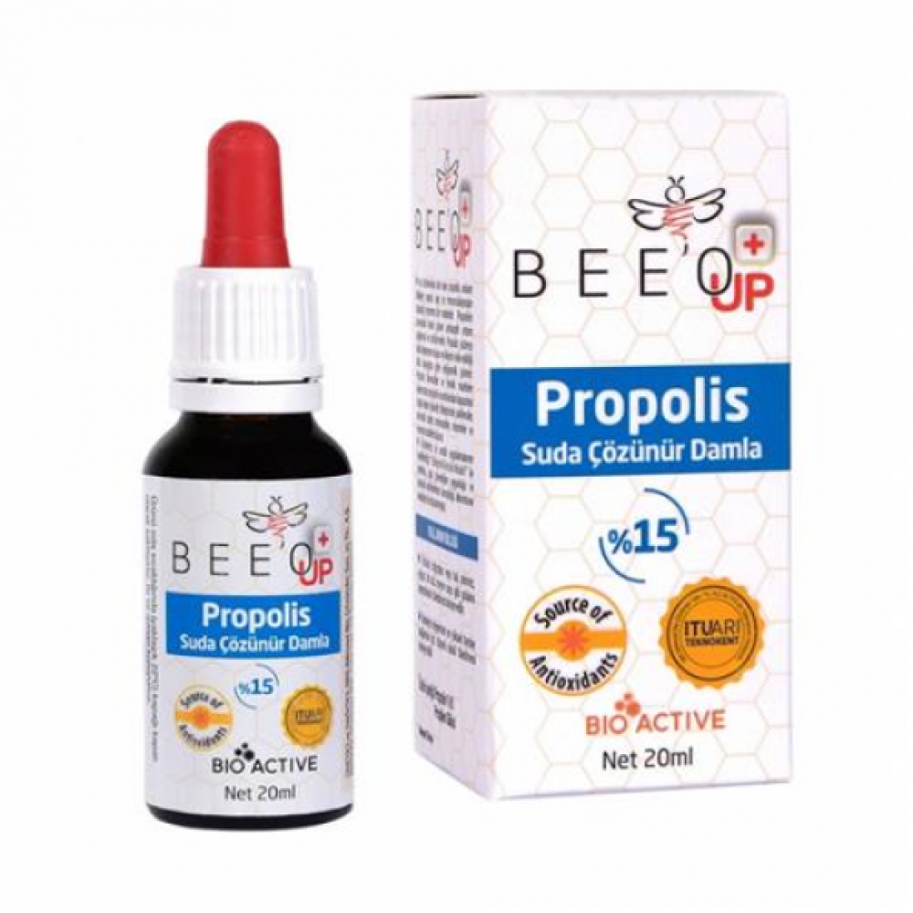 Beeo Up Suda Cozunur Propolis Damla 20 Ml Dudak Bakımı / Koruyucu Fiyatı