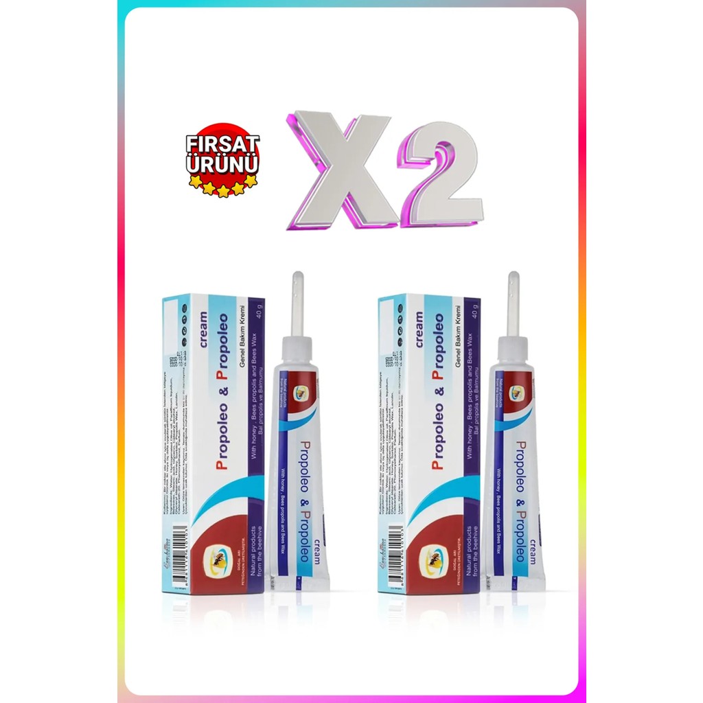 Beepharma Propoleo&propoleo Bal ve Propolis Özlü Krem 40G X2 Nemlendiriciler Fiyatı