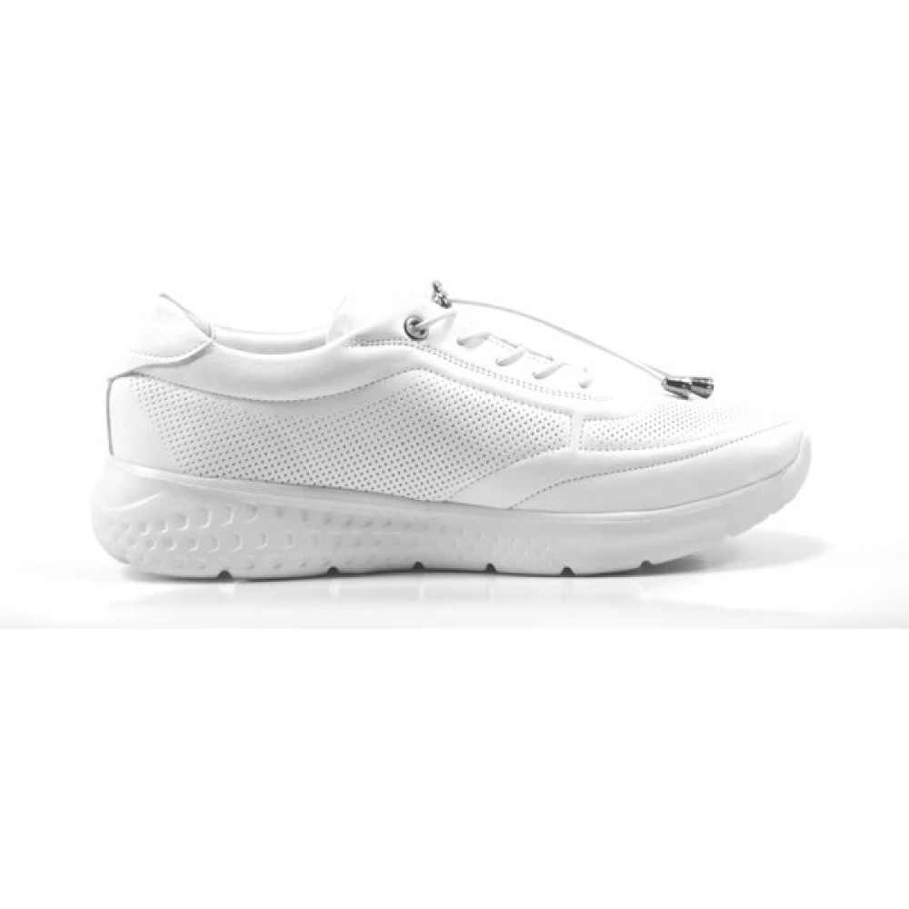 Beety 14111 Soft Deri Beyaz Lastik Bağlı Kadın Sneakers Ayakkabı10 Spor Ayakkabı Fiyatı