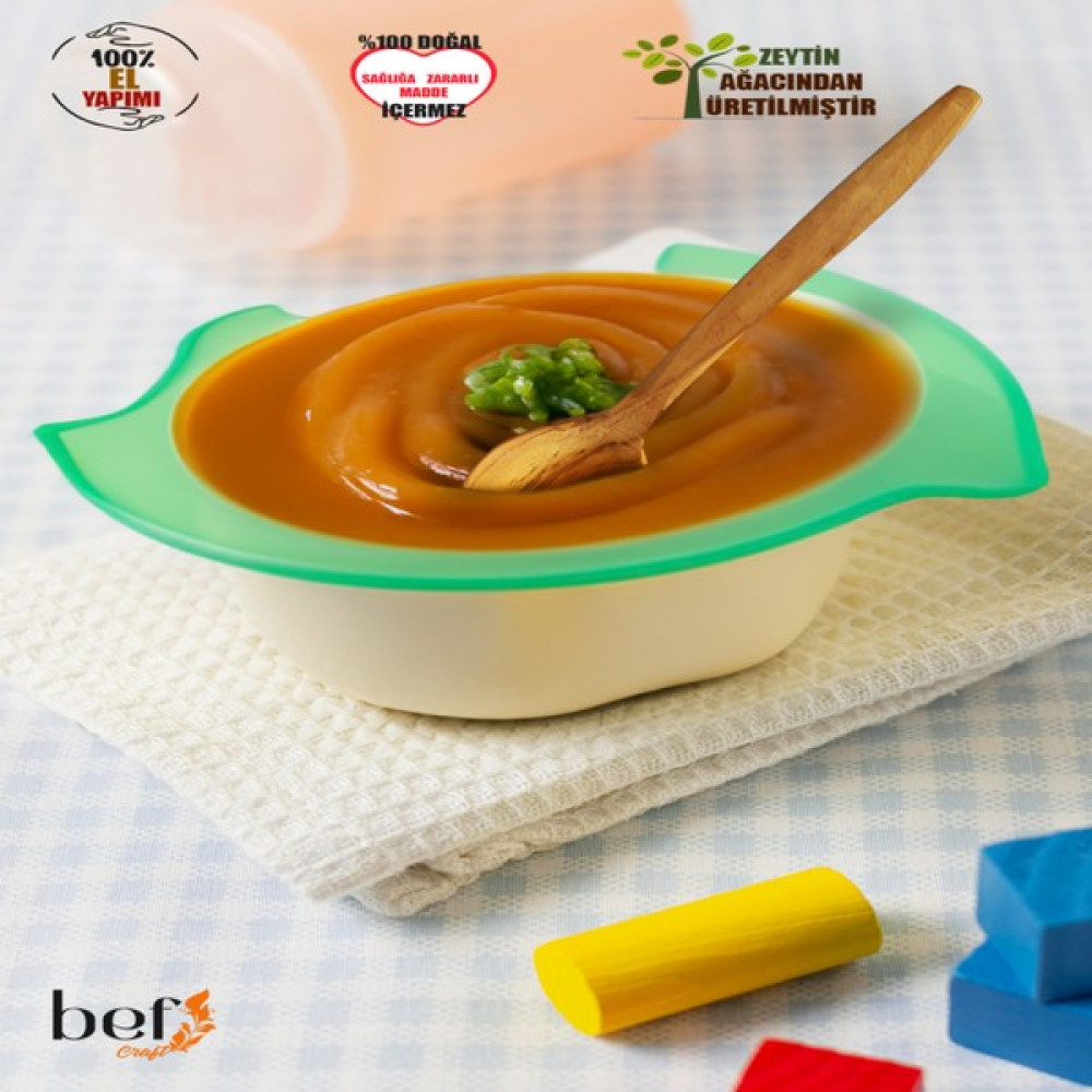 Bef Craft 13 cm Küçük Doğal Zeytin Ağacı Küçük Mama Kaşığı Tatlı Kaşığı Şeker Kaşığı Bebek Mama Kaşığı - Ahşap Çatal / Kaşık / Bıçak Takımları Fiyatı