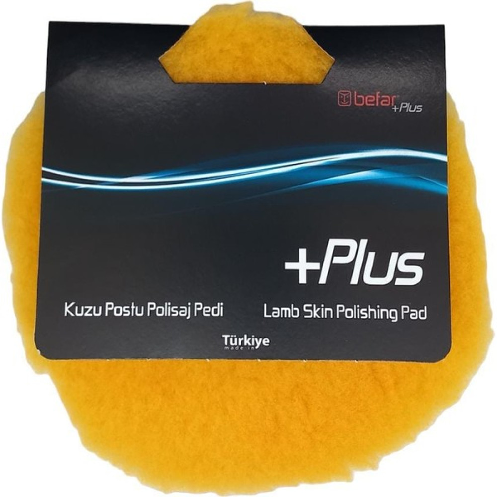 Befar Plus Cırtlı Kuzu Postu Polisaj Keçesi 180MM Sarı Oto Bakım & Temizlik Ürünleri Fiyatı
