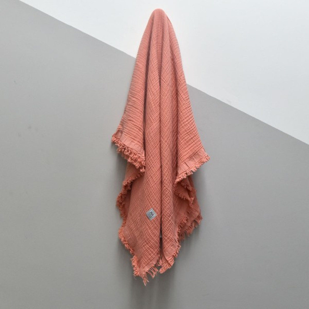 Be&Gi 120 x 120 cm Bürümcük Müslin Battaniye - Somon Oto Boyaları Fiyatı