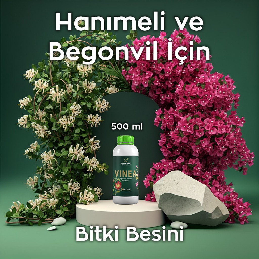 Begonvil ve Hanımeli Için Hızlı Büyüme Güçlü Sarmaşıklar - Ferment Tarım Vinea 500 ml Dış Mekan Süs Bitkisi Besini - Diğer Fiyatı