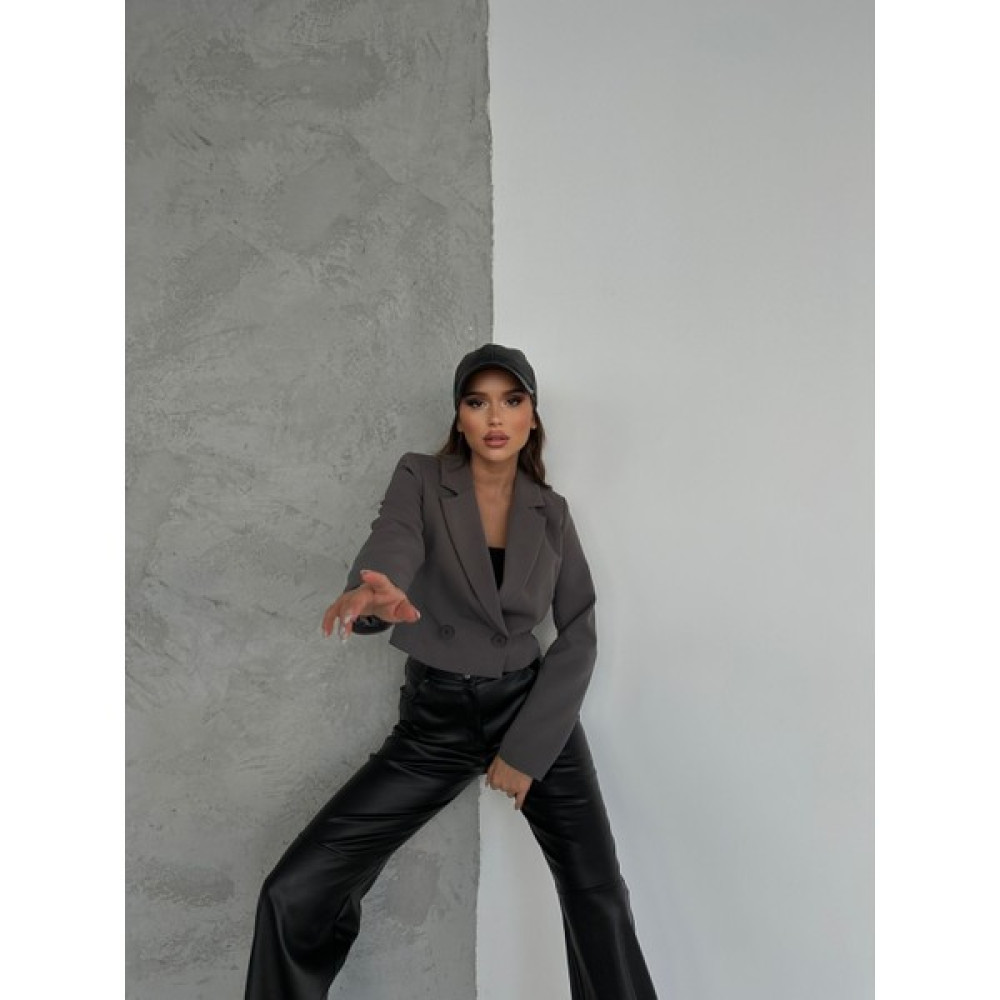 Begx Butik Kruvaze Crop Blazer Ceket Bayan Ceket Fiyatı