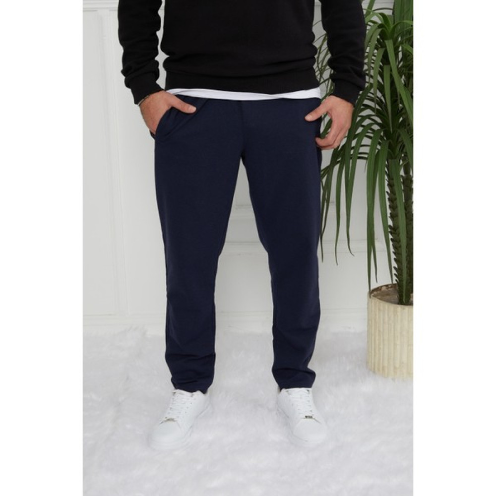 Beha Hscstore Erkek Beli Lastikli Lacivert Eşofman - Eşofman Alt Erkek Eşofman Fiyatı