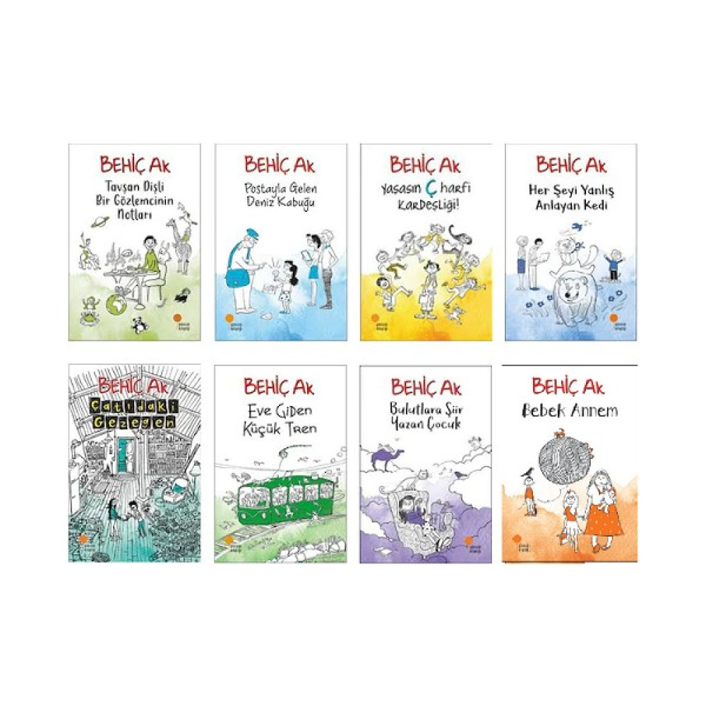 Behiç Ak Kitapları Seti - 8 Kitap Çocuk Roman Fiyatı