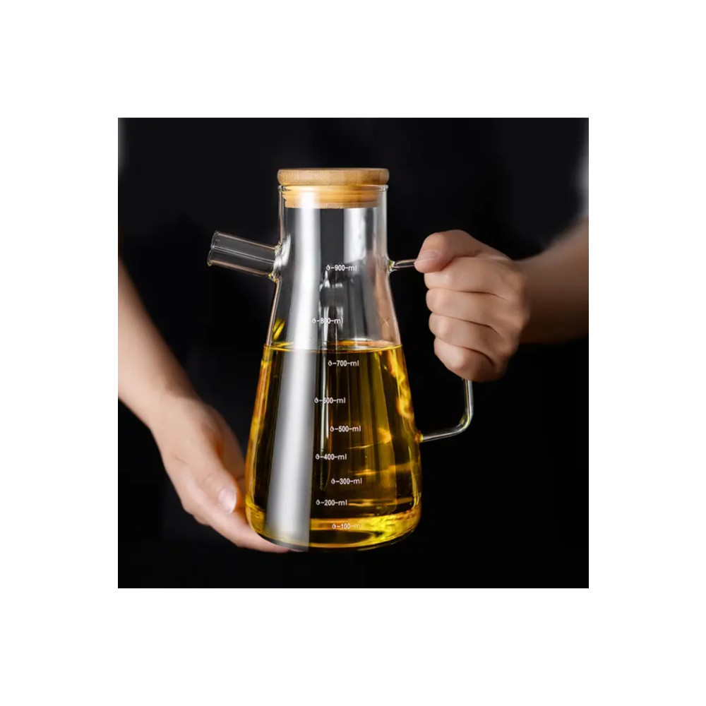 behila Aloe Borosilikat Bambu Kapaklı Cam Yağlık 900ml Cam- Mutfak Gereçleri Fiyatı