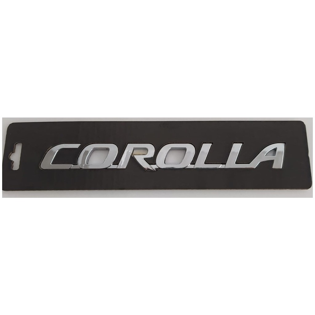 Behin Desing Toyota Corolla Bagaj Yazısı Krom (175MM-19MM) - 175 mm – 19 mm SSD / Solid State Drive Fiyatı