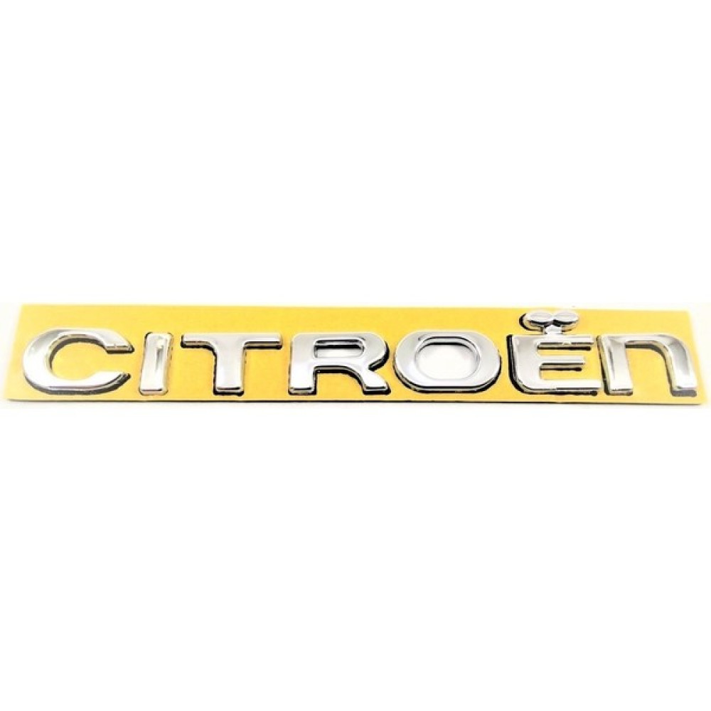 Behin Dizayn Cıtroen C5 Nikel Bagaj Yazısı 135MM-12MM - Gri Oto Boyaları Fiyatı