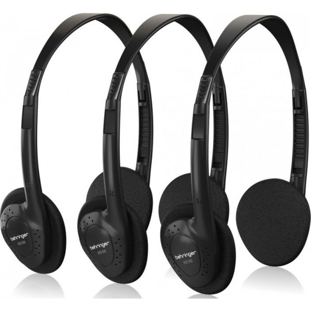 Behringer Ho 66 Stereo Kulaklık Seti (3'lü Paket) - Siyah Stüdyo ve Sahne Ekipmanları Fiyatı