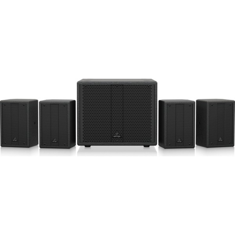 Behrınger SAT1004 Bundle Complete Pub Installation Speaker Bundle With 4" Passive Pa Speaker And 8" Active Pa Subwoofer And More Oto Boyaları Fiyatı