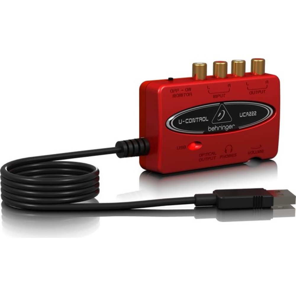 Behringer U-Control UCA222 2-Kanal USB Harici Ses Kartı Stüdyo ve Sahne Ekipmanları Fiyatı