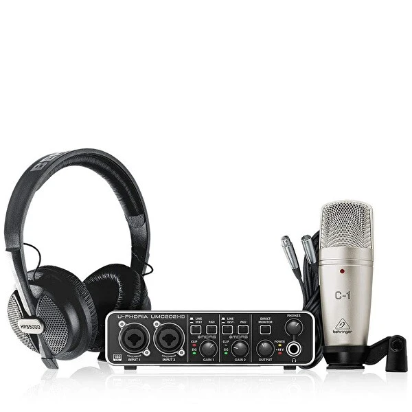 Behringer U-Phoria Pro Stüdyo Kayıt Paketi Stüdyo ve Sahne Ekipmanları Fiyatı
