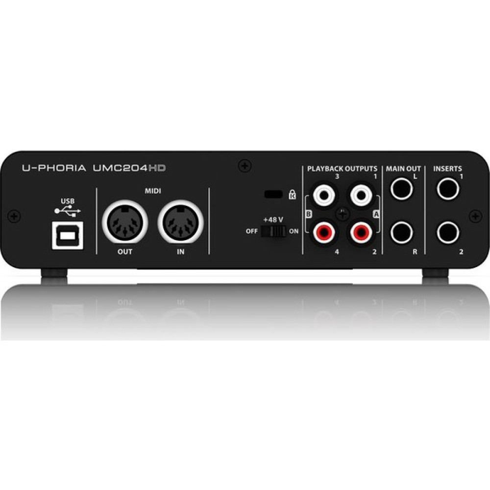 BEHRINGER UMC204HD Ses Kartı Stüdyo ve Sahne Ekipmanları Fiyatı