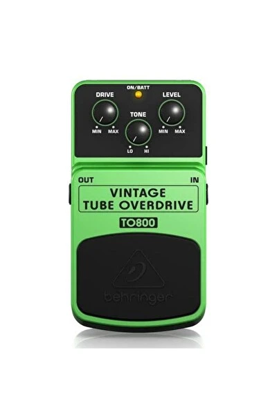 Behringer Vintage Tube Overdrive To800 Pedal Stüdyo ve Sahne Ekipmanları Fiyatı