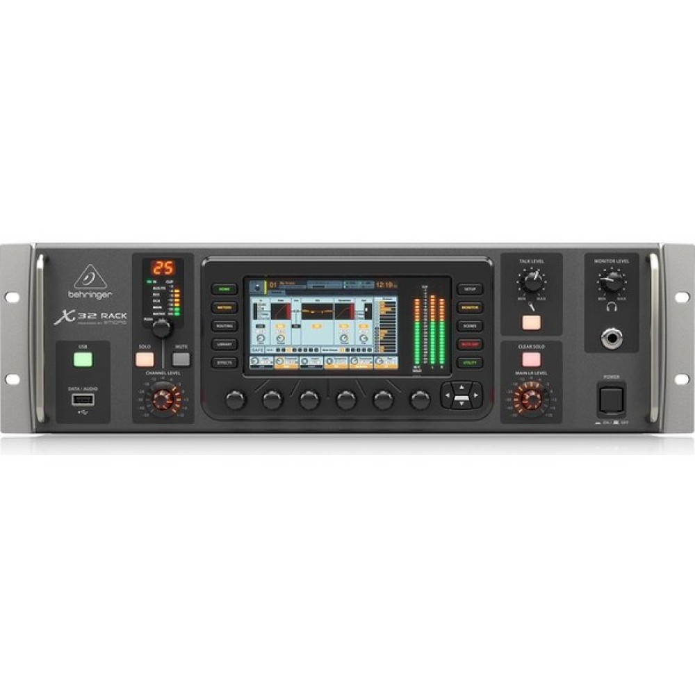 Behringer X32 Rack 40-Input 25-Bus Digital Mixing Console With 32 Programmable Midas Preamps 25 Motorized Faders Channel Lcds 32-Channel Audio Interface And Ipad/Iphone* Remote Control Oto Boyaları Fiyatı