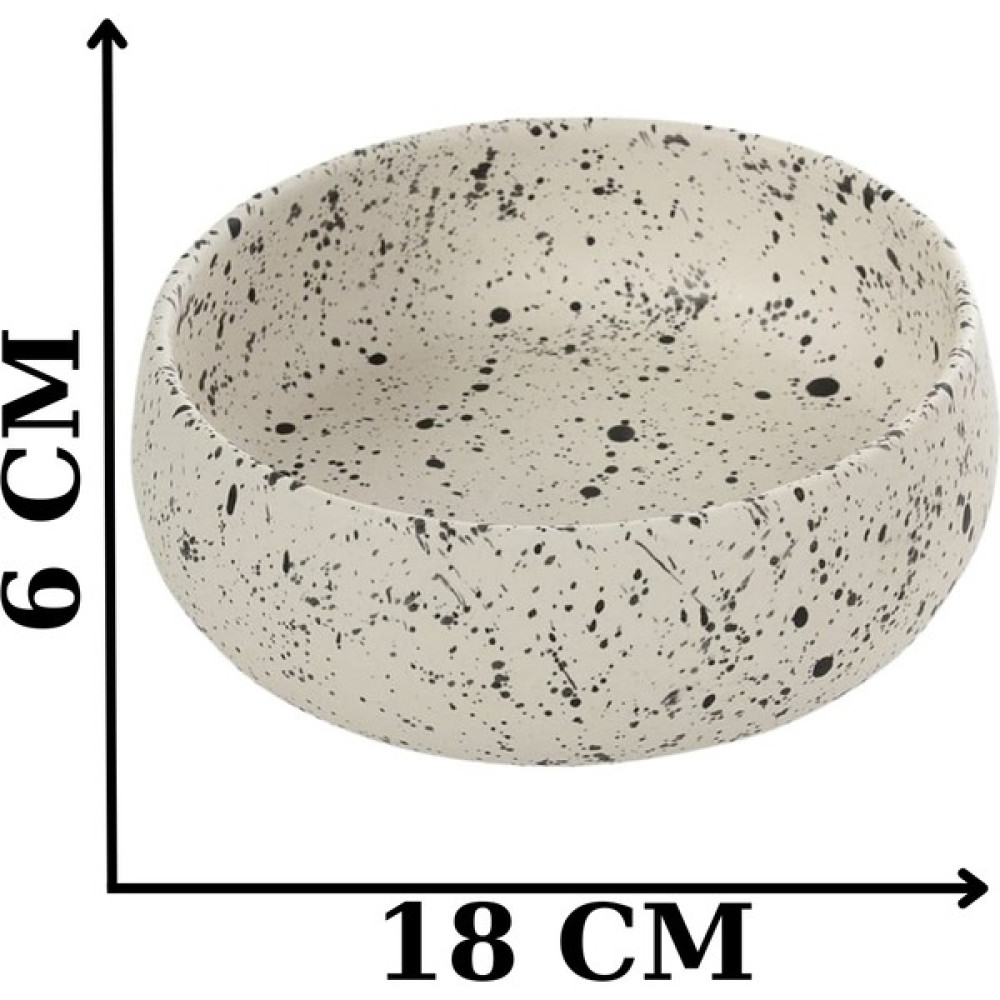 Beige & Stone Beige And Stone Seramik El Yapımı Mama Su Kabı L - Siyah - Beyaz Evcil Hayvan Ürünleri Fiyatı