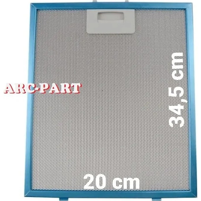 Beko Ade 62540 S Alüminyum Filtre 20x34,5 Diğer Fiyatı