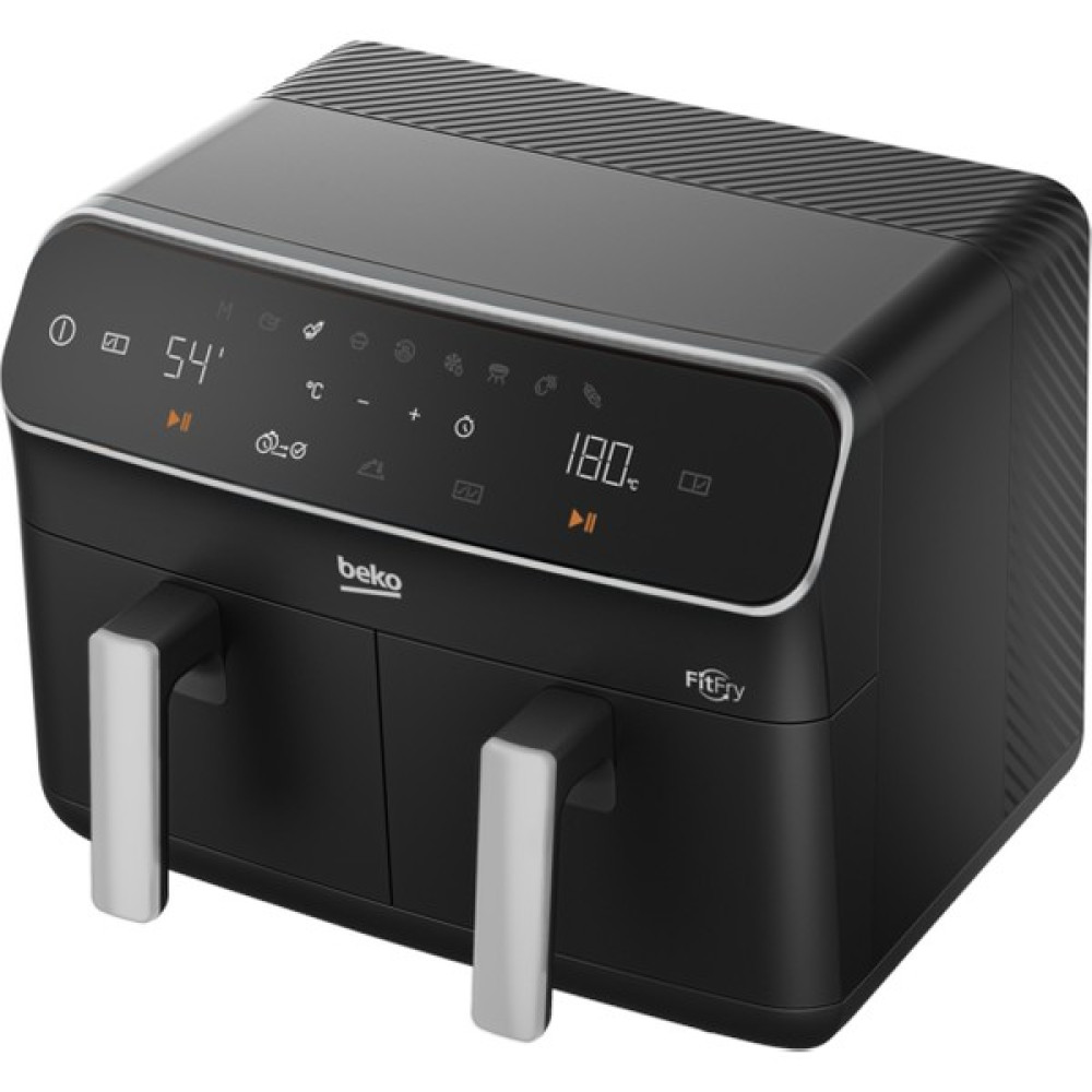 Beko Airfryer Xxxl 8.5 Lt 2400 W 9 Programlı Dijital Ekran Yağsız Sıcak Hava Fritözü Çıkarılabilir Hazne, Siyah Fritözler Fiyatı