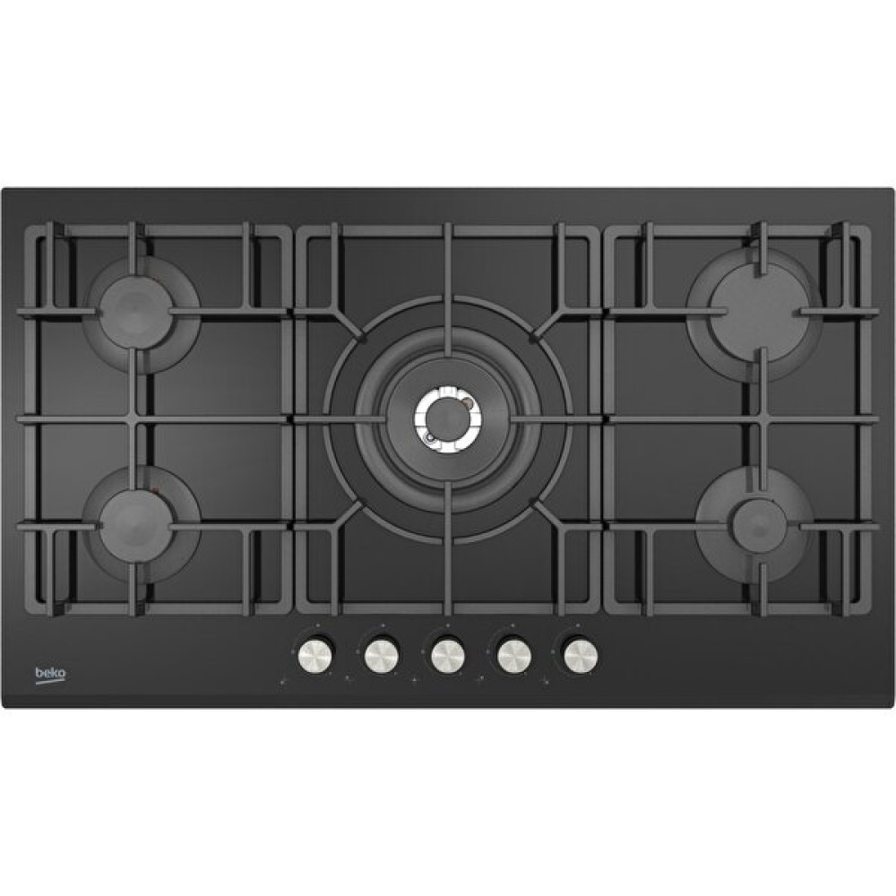 Beko Aocw 95250 Ds Gazlı Siyah Cam Tablalı Ocak Ocaklar Fiyatı