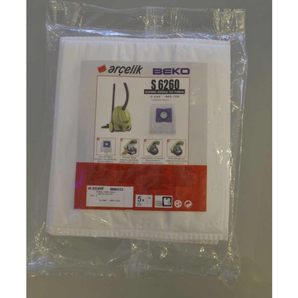 Beko-Arçelik S 6260 Toz Torbası Elektrikli Süpürge Aksesuarları Fiyatı