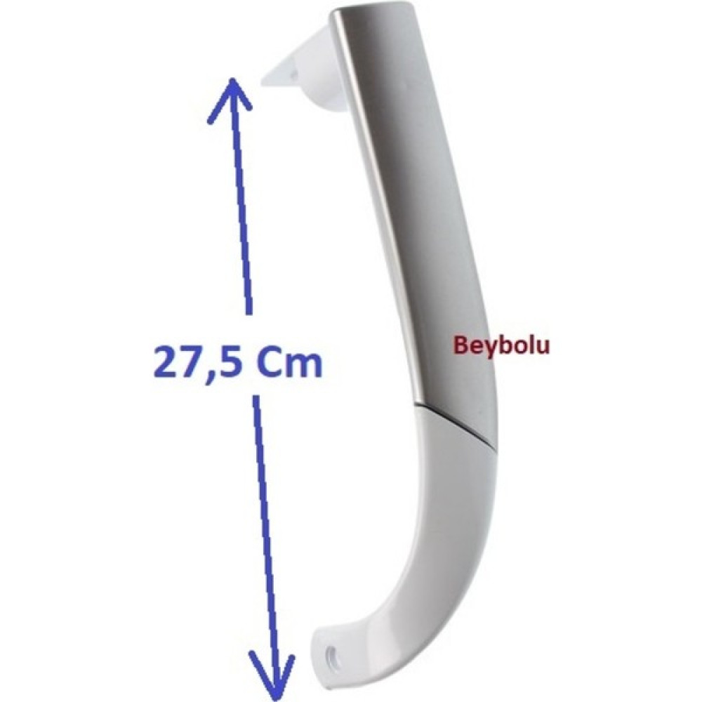 Beko D 9430 Buzdolabı Alt Kapı Kolu Gri-Beyaz Renk Buzdolabı Kol Yedek Parça ve Aksesuar Fiyatı