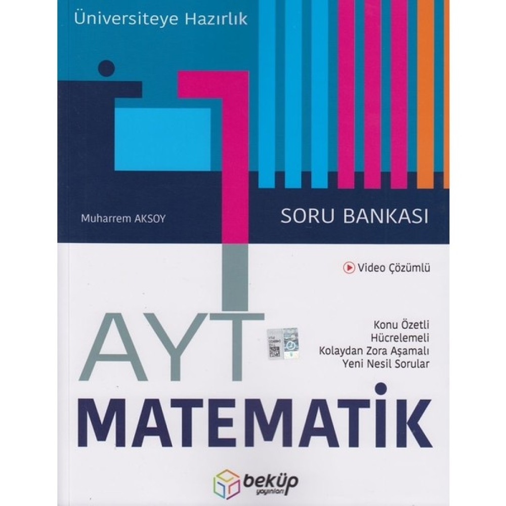 Beküp Yayınları AYT Matematik Soru Bankası Kaynak Kitapları Fiyatı
