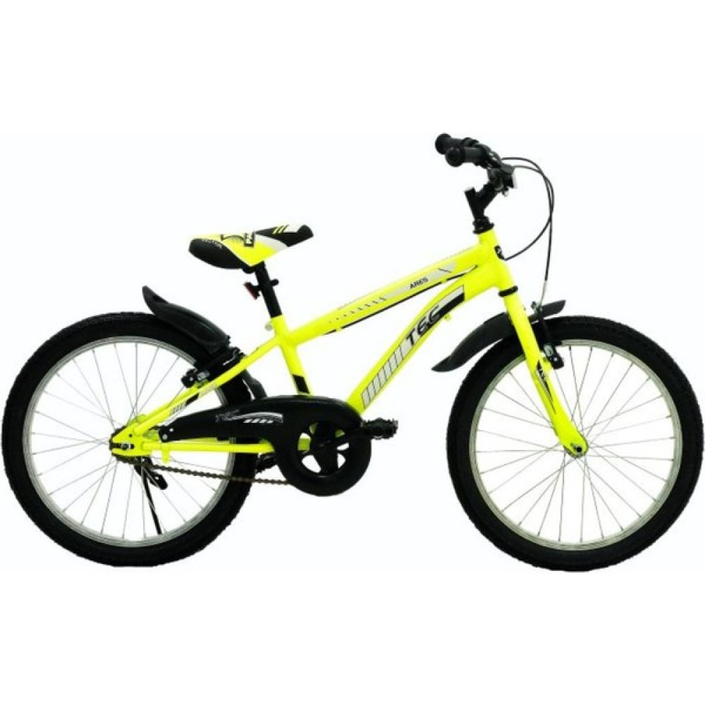 Belderia Tec Ares 20" Jant Vitessiz V-Vites Neon Sarı Çocuk Bisikleti Çocuk Bisikletleri Fiyatı