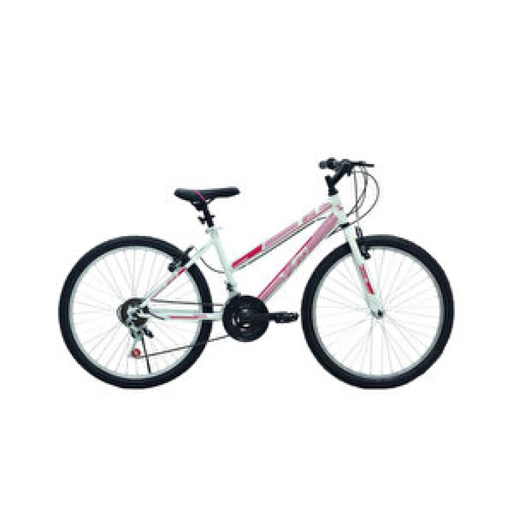 Belderia Tec Eros 24" Jant 21 Vites V-fren Dağ Bisikleti Beyaz - Pembe Bisikletler Fiyatı