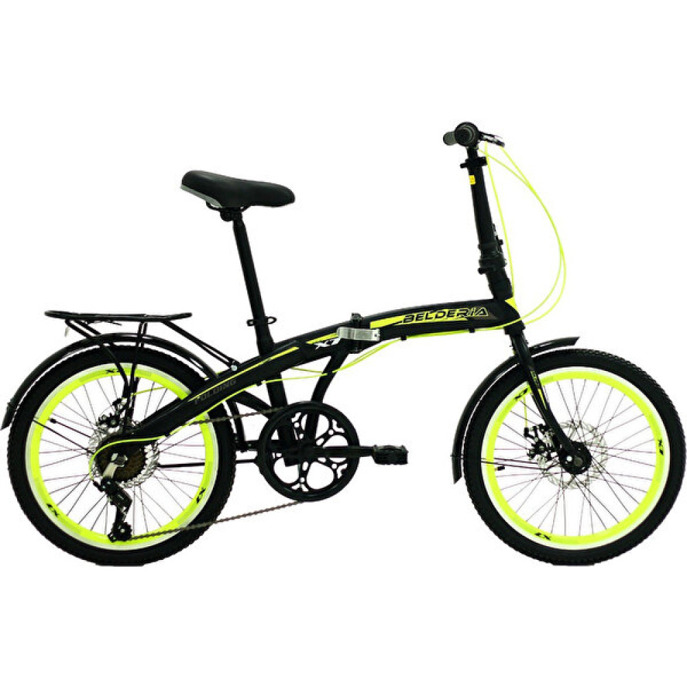 Belderia X7 20" Jant 7 Vites Unisex Katlanır Bisiklet Katlanabilir Bisiklet Fiyatı