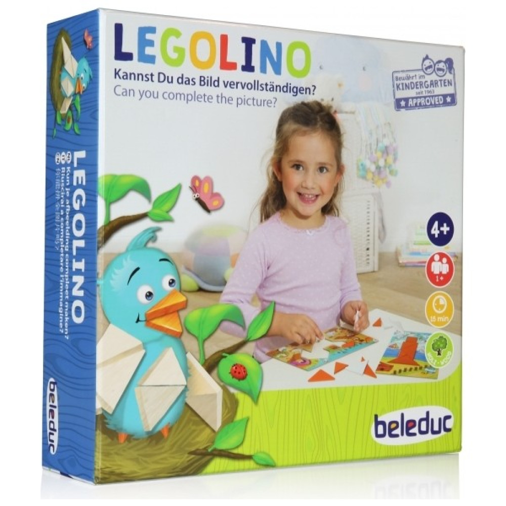 Beleduc - Legolino - Yeni Kutu - 4 Yaş Üzeri - Zeka Oyunları - Renkli Çocuk Oyuncağı Fiyatı