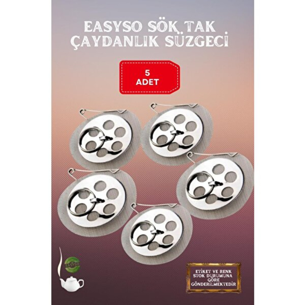 Beleşe Eva 5 Adet Çaydanlık Içi Süzgeç Demlik Içi Çay Süzgeçi Çay / Çaydanlık Setleri Fiyatı