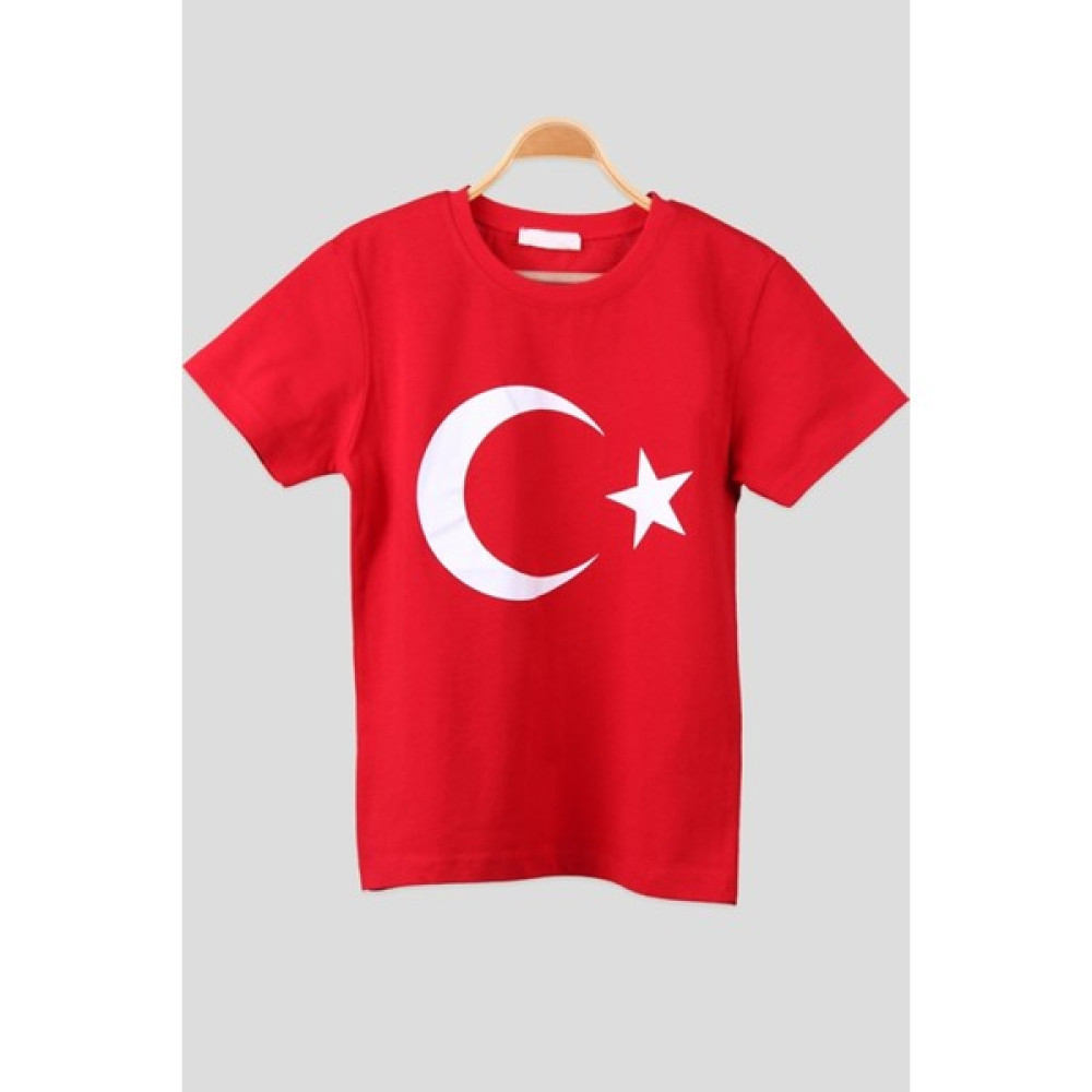 Belifanti Collection Unisex Kırmızı Ay Yıldız Türk Bayraklı Tişört T-Shirt Erkek T-shirt Fiyatı