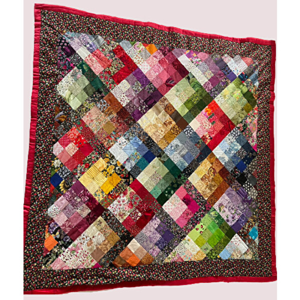 Belin Home Desenli Patchwork El Isi Battaniye Örtü - Renkli - 140 x 140 cm Battaniye Fiyatı