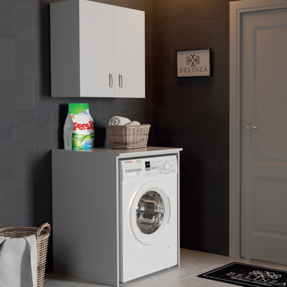 Belinza Çamaşır Makinesi Dolabı Beyaz 70 cm Banyo Dolabı / Mobilyası Fiyatı