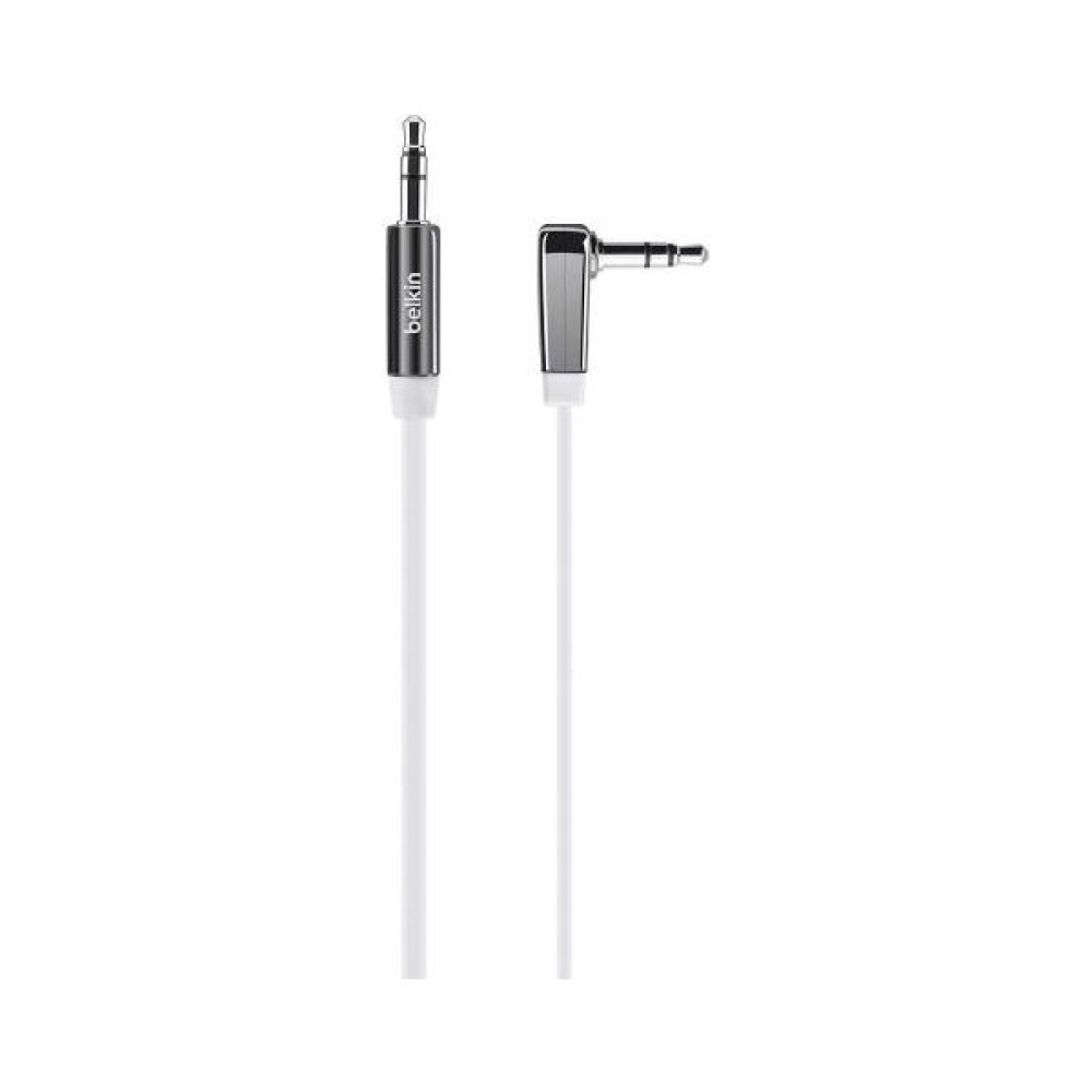 Belkin 3.5mm Flat Aux Kablo 0.9m - Beyaz Cep Telefonu Kablosu Fiyatı