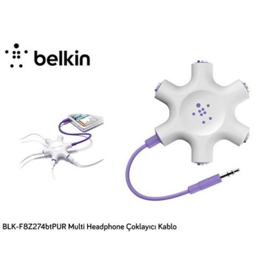 Belkin BLK-F8Z274BTPUR Multi Headphone Çoklayıcı Kablo