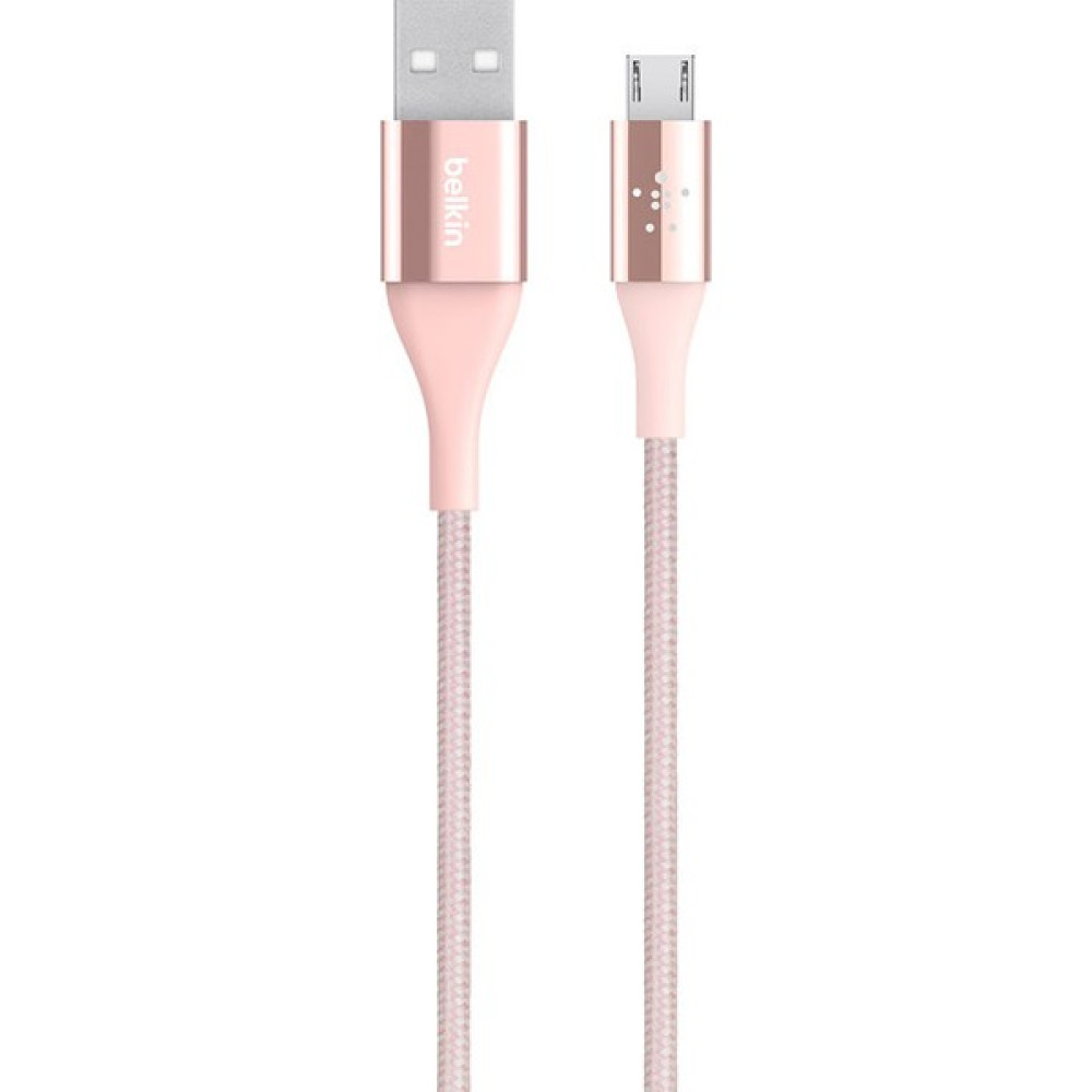 Belkin F2CU051BT04-C00 Premium Kevlar Micro USB 2.4A Kablo 1.2 m - Rose Gold - Rose - Gold Oto Boyaları Fiyatı
