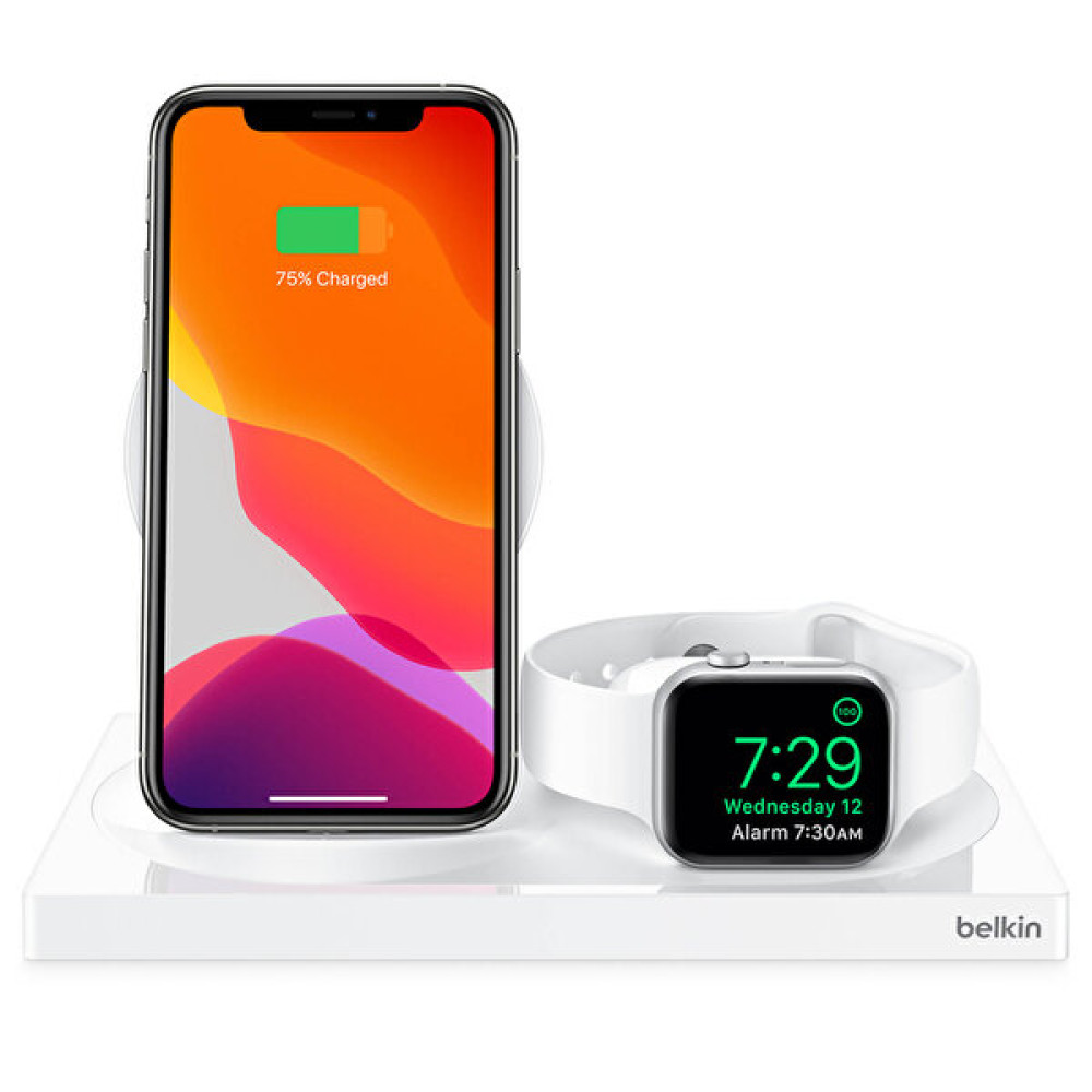 Belkin iPhone+Apple Watch+Airpods Uyumlu Boost Charge Kablosuz Beyaz Şarj Aleti Cep Telefonu Şarj Cihazı Fiyatı